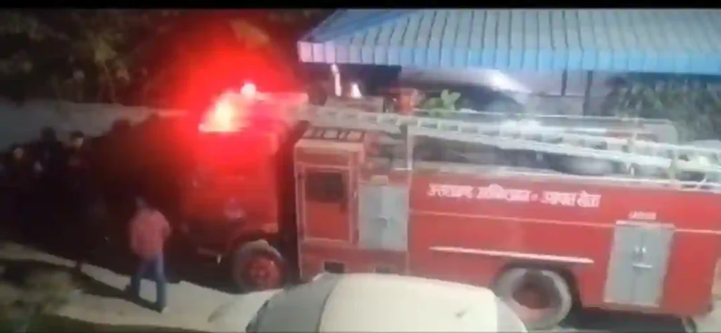 कोटद्वार तड़ियाल चौक के पास कहां लगी भीषण आग, टला बड़ा हादसा